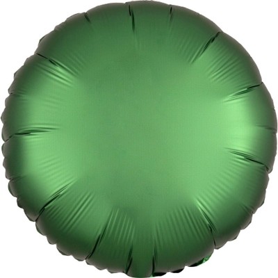Balão Foil Redondo Verde Esmeralda