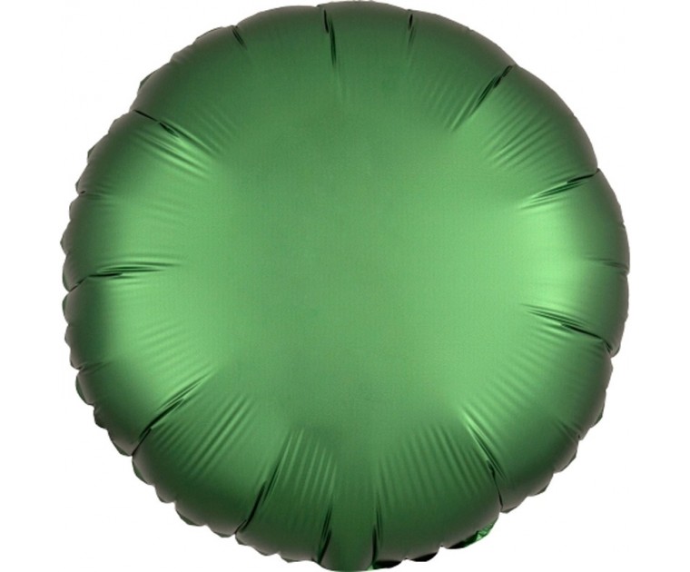 Balão Foil Redondo Verde Esmeralda