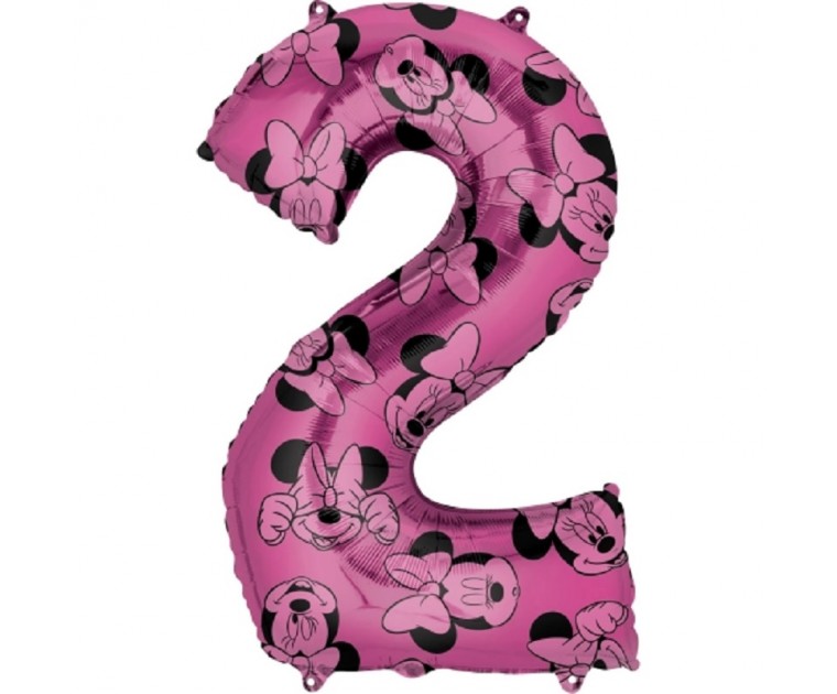 Balão Número 2 Minnie 