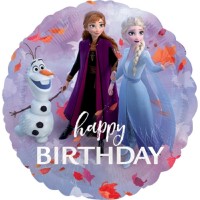 Balão Frozen Wind Spirit Happy Birthday
