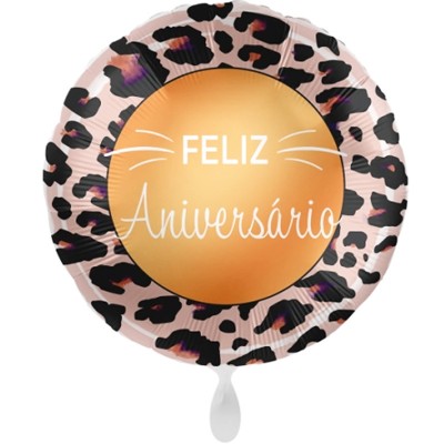Balão Wild Feliz Aniversário