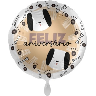 Balão Dog Feliz Aniversário