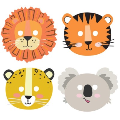 8 Máscaras Selva 8 Máscaras Selva