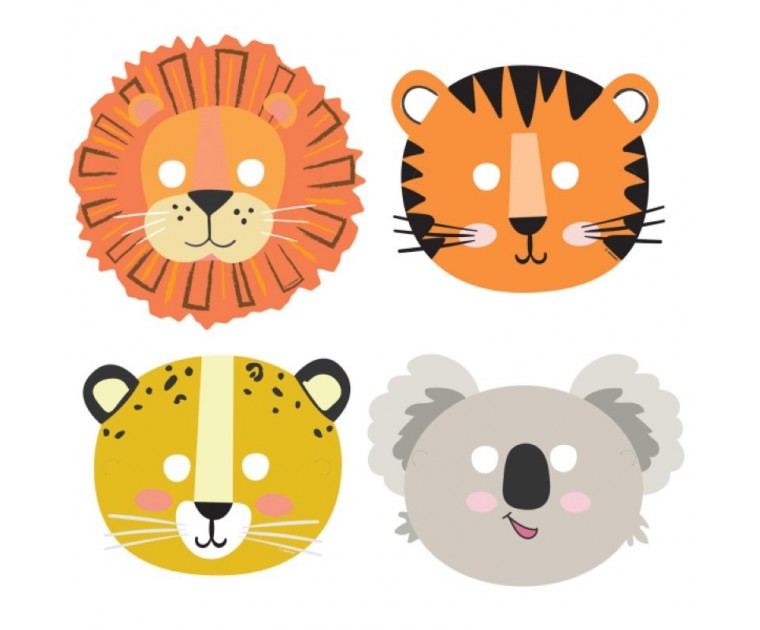 8 Máscaras Selva
