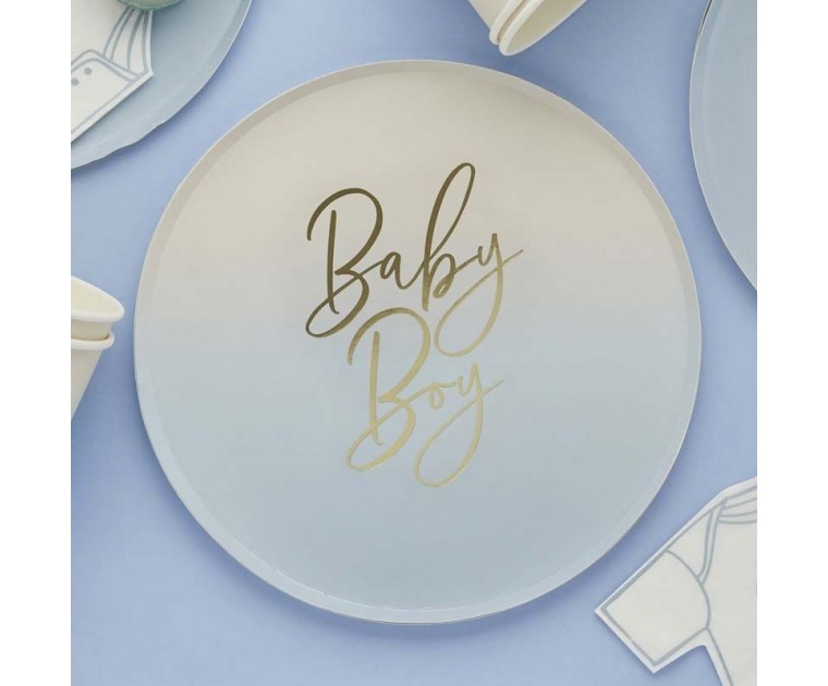 8 Pratos Baby Boy