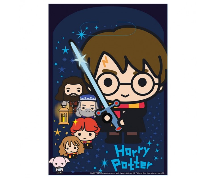 8 Sacos Doces e Ofertas Harry Potter Cartoon