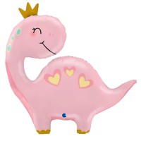 Balão Dinossauro Rosa