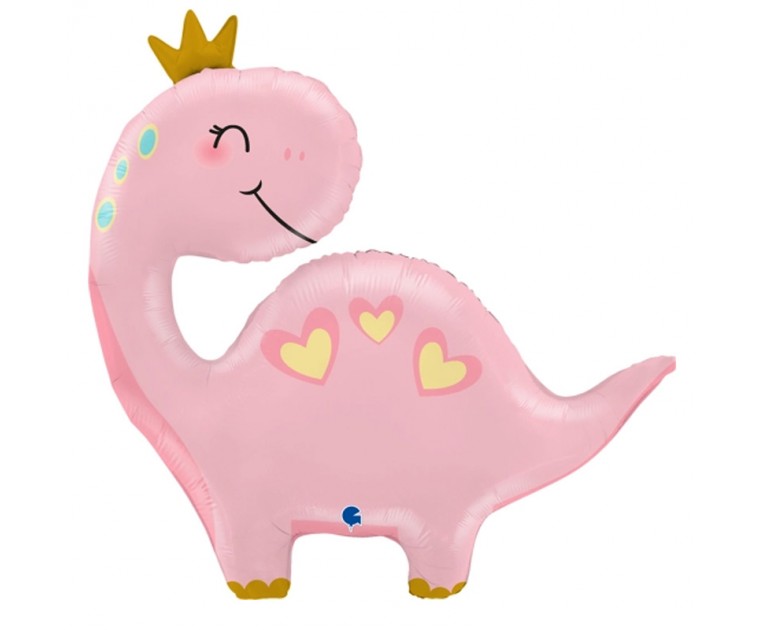 Balão Dinossauro Rosa