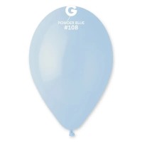100 Balões POWDER BLUE