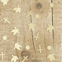 Confetis Mesa Celebrações Religiosas