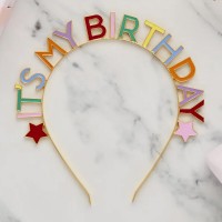 Bandolete It´s My Birthday Multicolorida