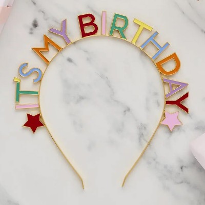Bandolete It´s My Birthday Multicolorida