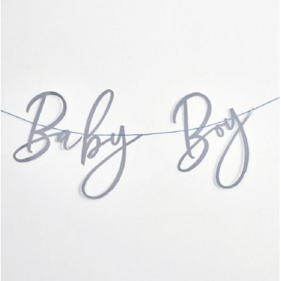 Banner Baby Boy Azul