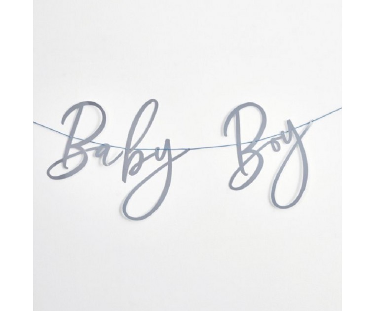 Banner Baby Boy Azul
