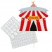 Topo Bolo Tenda Circo Personalizável