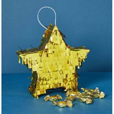 Pinhata Foil Estrela Dourada 