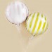Balão Foil  Happy Birthday Confetis Dourados
