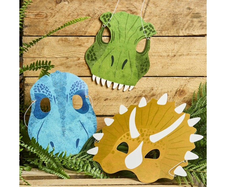 Máscaras Dinossauros 