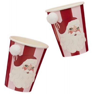 Copos Pai Natal Vintage