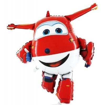 Balão Foil Super Wings JETT