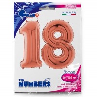 Pack Balões Rose Gold 18