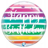 Bubble Happy Birthday Multicolorida