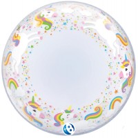 Bubble Unicórnios e Arco Íris 