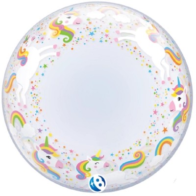 Bubble Unicórnios e Arco Íris 