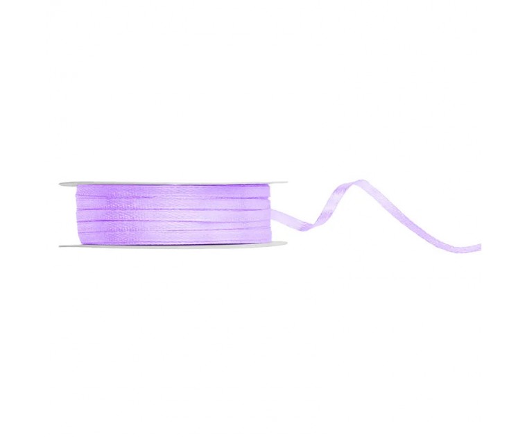 Fita de cetim lavanda 3mm