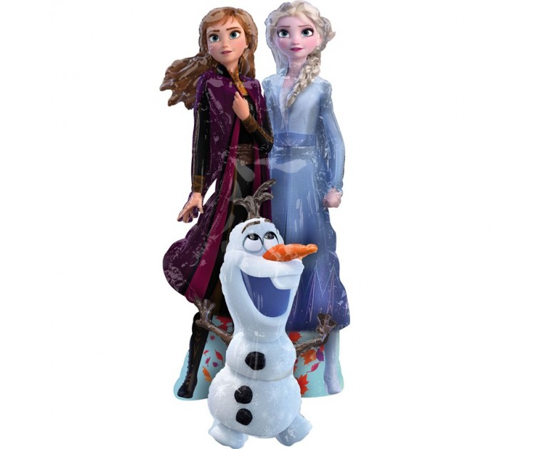 Balão Frozen II AIR WALKER ELSA ANNA OLAF 