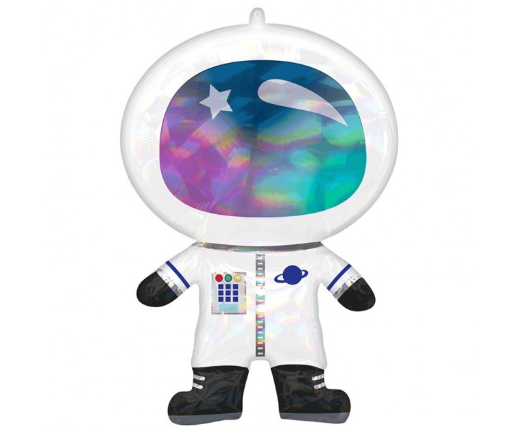 Balão Astronauta Iridiscente