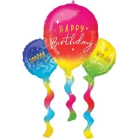 Balão Balões Divertidos Happy Birthday