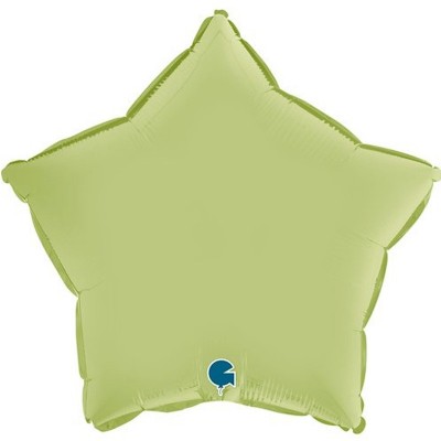 Balão Estrela Olive Green 46 cms