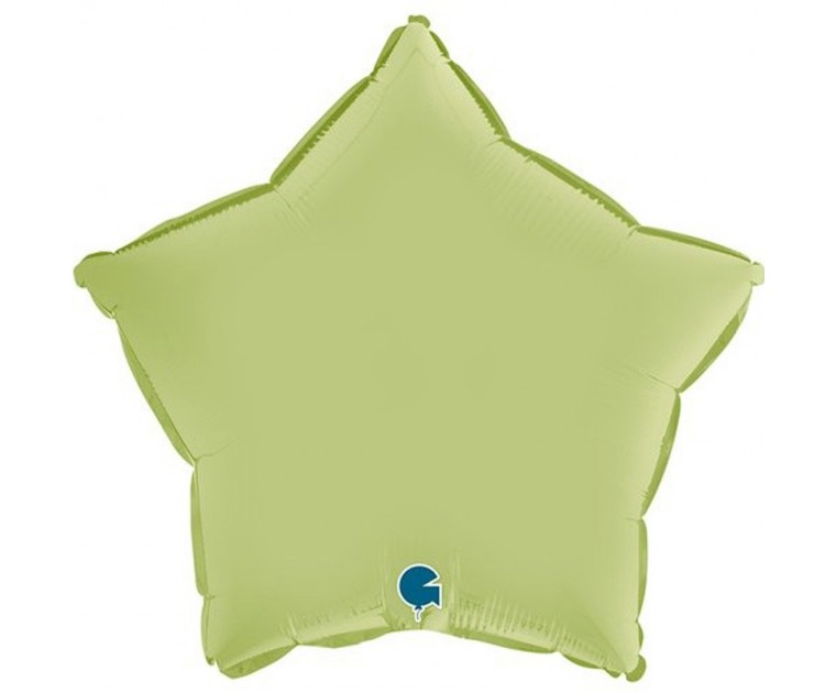 Balão Estrela Olive Green 46 cms