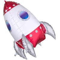 Balão Foguetão 3D 73 cms