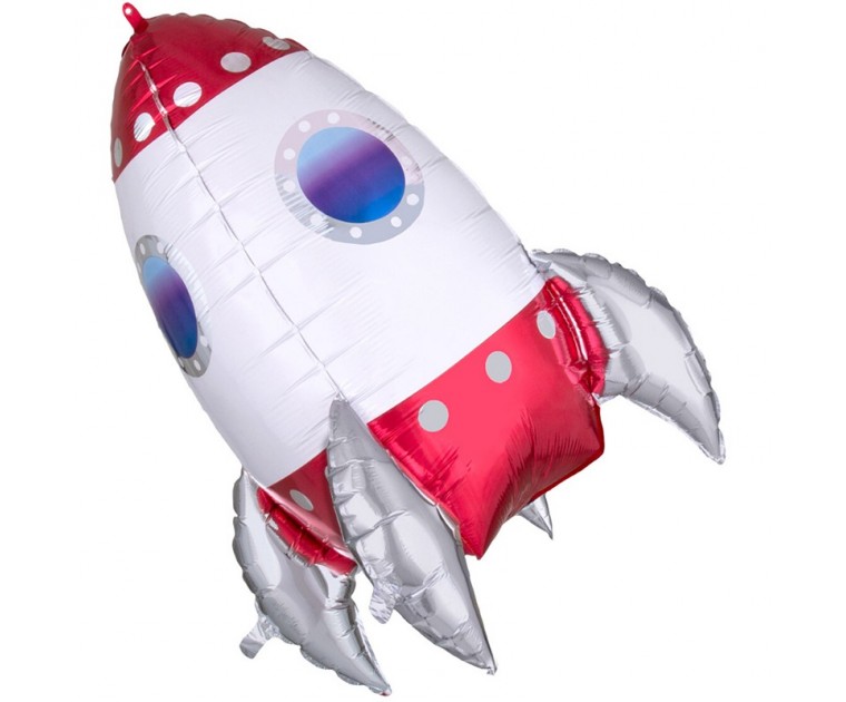 Balão Foguetão 3D 73 cms