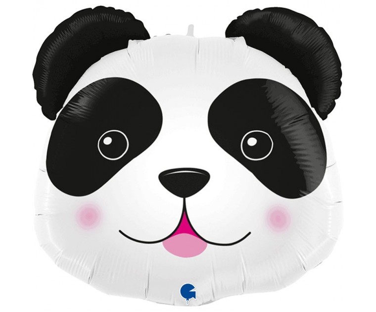 Balão Foil Cabeça Panda 74 cms