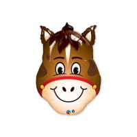 Balão Foil Enchimento Ar Cavalo
