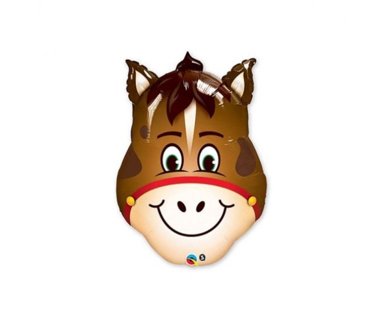 Balão Foil Enchimento Ar Cavalo