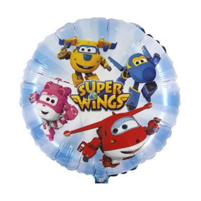 Balão Foil Super Wings 45 cms