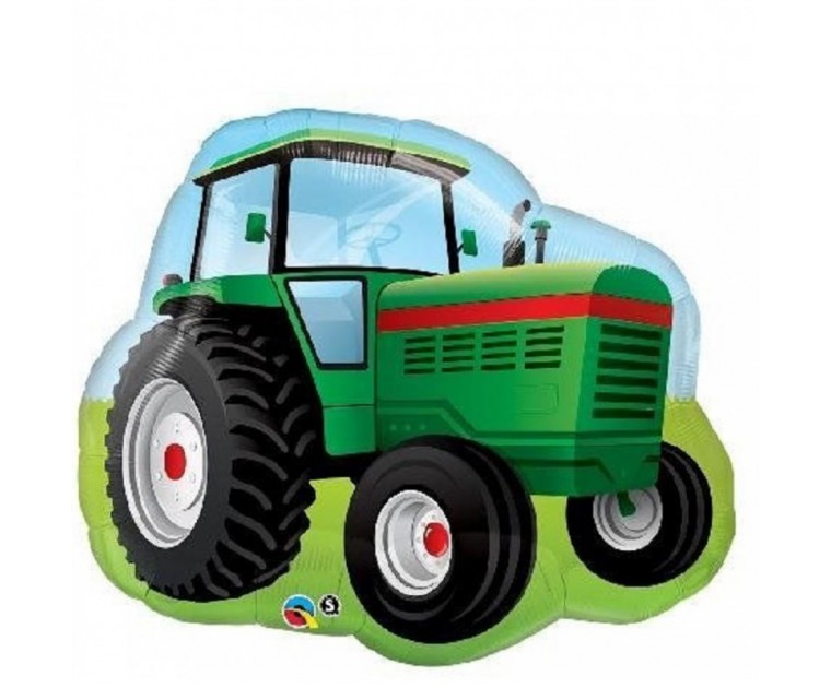  Balão Trator Verde