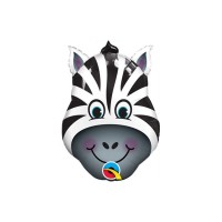 Mini Balão Foil Zebra 35 cms