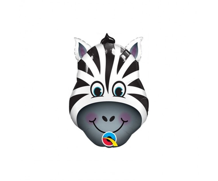 Mini Balão Foil Zebra 35 cms
