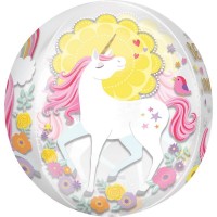 Balão Orbz Unicórnio Mágico Balão Orbz Unicórnio Mágico