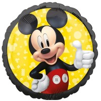 Balão Redondo Mickey Forever 45 cms Balão Redondo Mickey Forever 45 cms