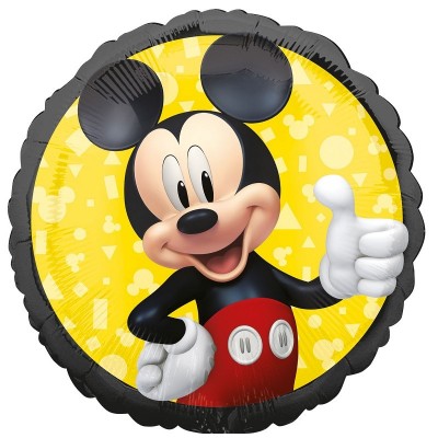 Balão Redondo Mickey Forever 45 cms