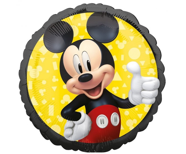 Balão Redondo Mickey Forever 45 cms