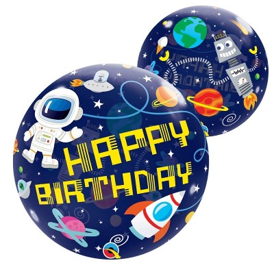 Bubble Happy Birthday Astronautas Bubble Happy Birthday Astronautas