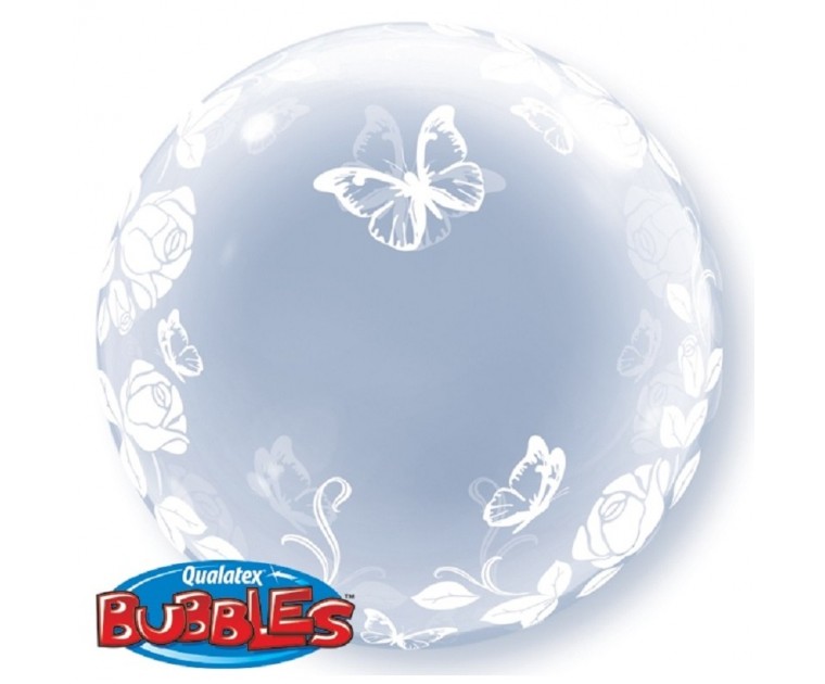 Bubble Borboletas e Flores