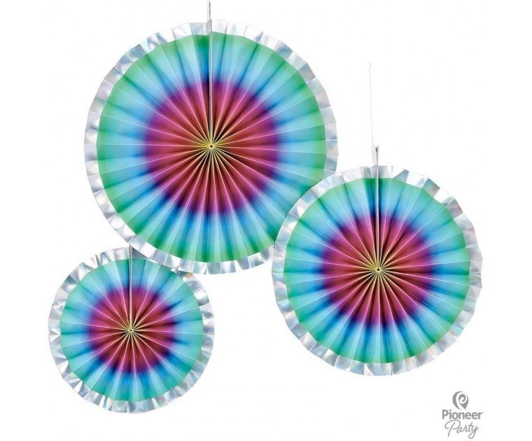 Conjunto de 3 Rosetas Arco Íris